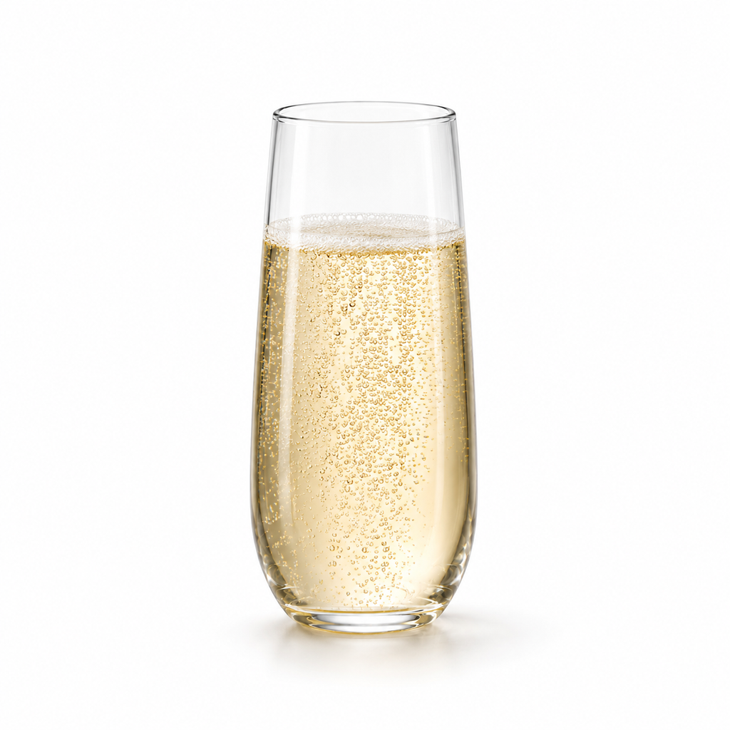 Stemless Champagne Flutes