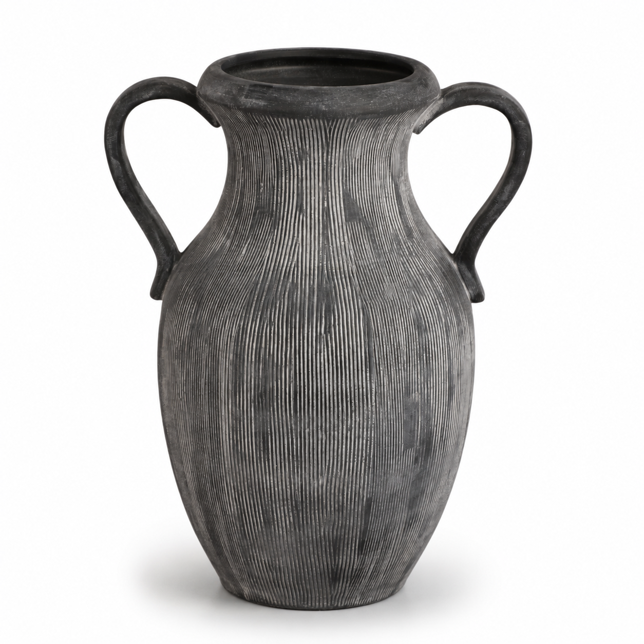The Noir Stoneware Vase