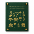 The Botanical Flower Press – Linen Cover & Gold Foil