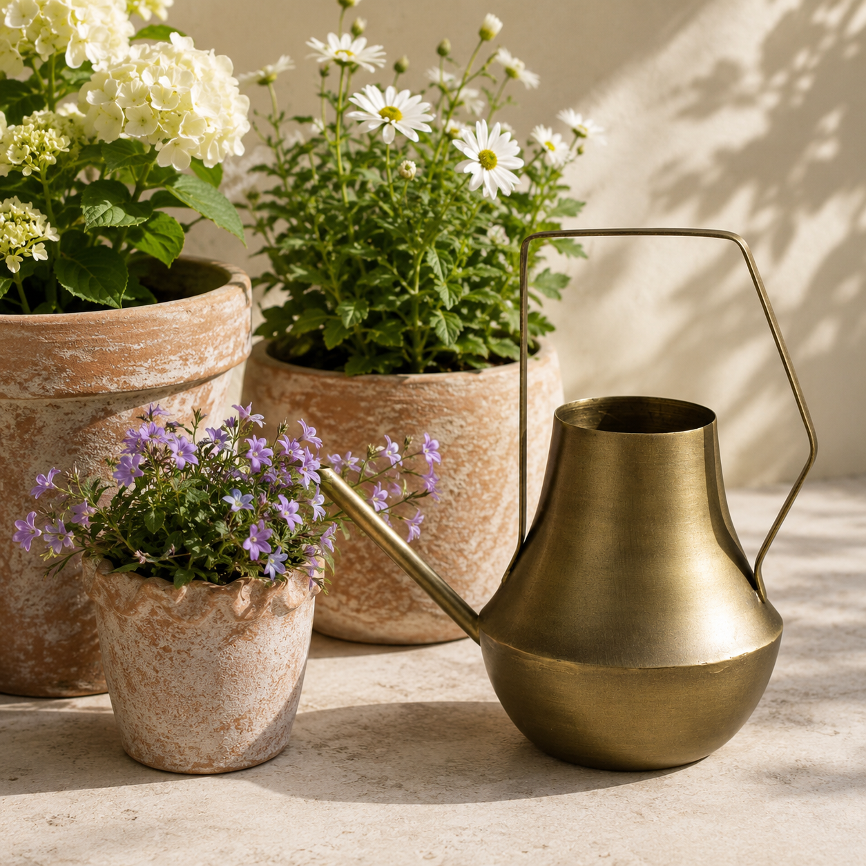 The Brass Garden Watering Can