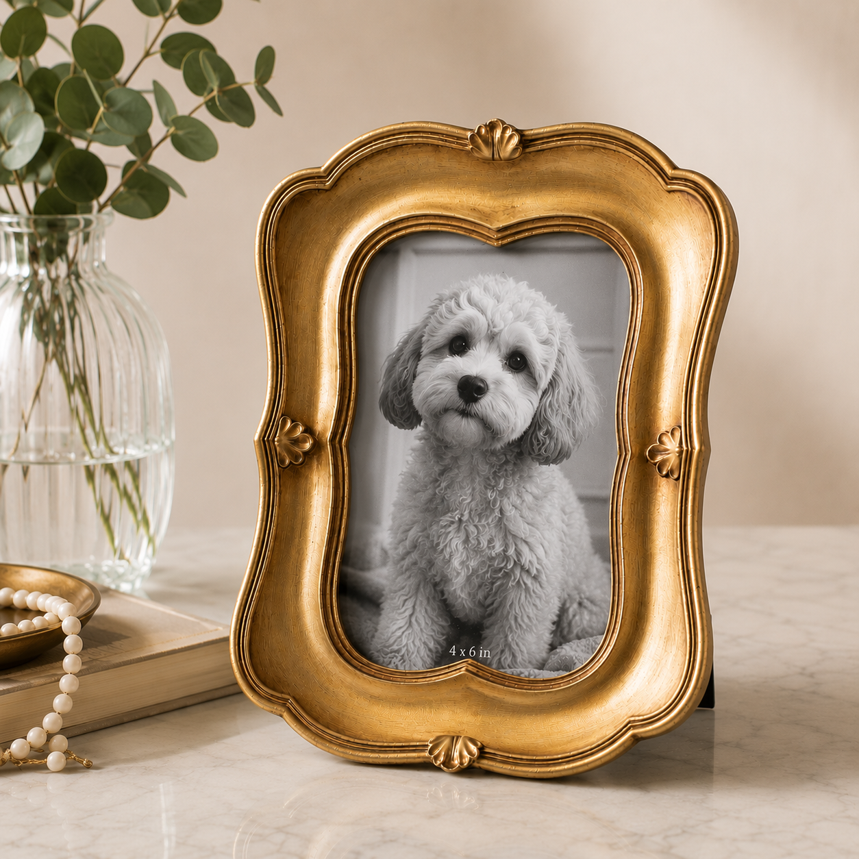 The Gilded Vintage Frame — 4x6