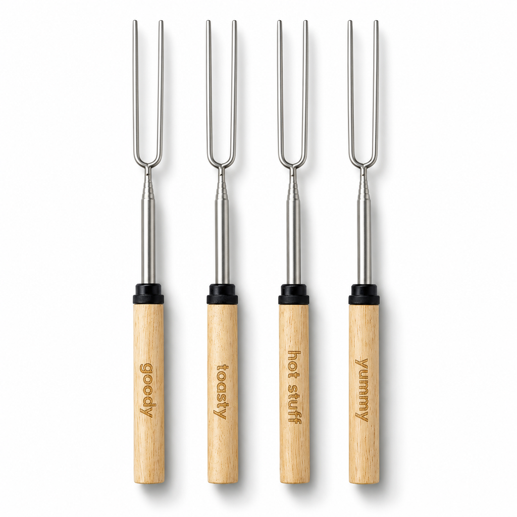 S'mores Roasting Skewer Set Book Box
