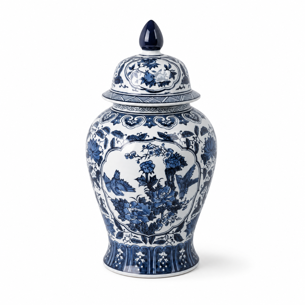 The Grand Flowers Temple Jar