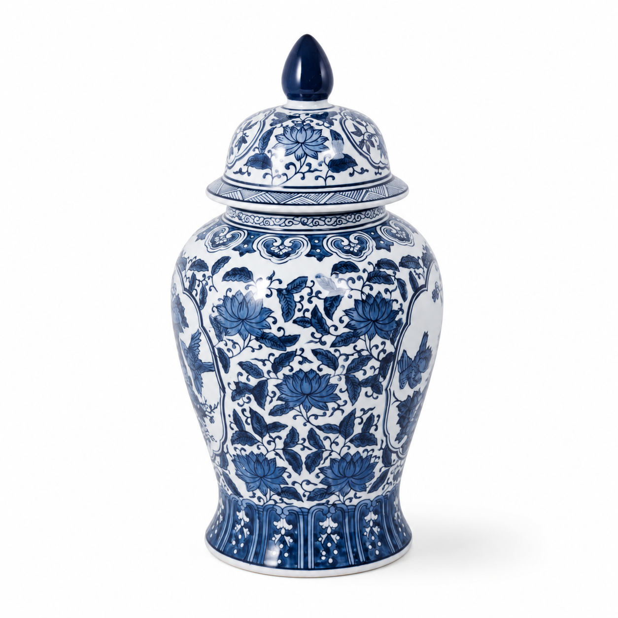 The Grand Flowers Temple Jar
