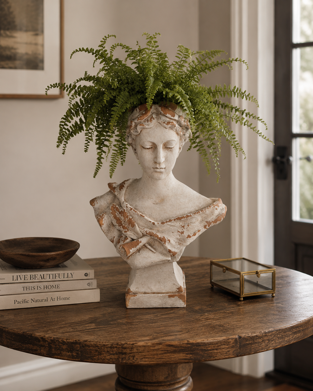 The Laurel Muse Bust