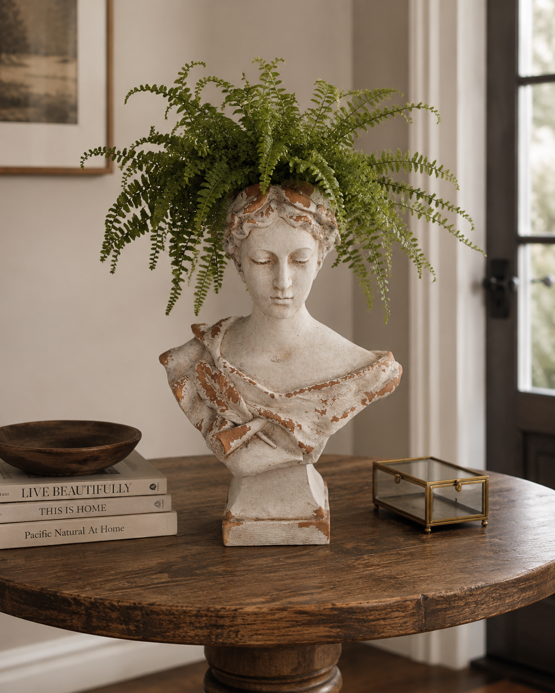 The Laurel Muse Bust