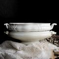 Stacked Ironstone Tureens — Set of Two