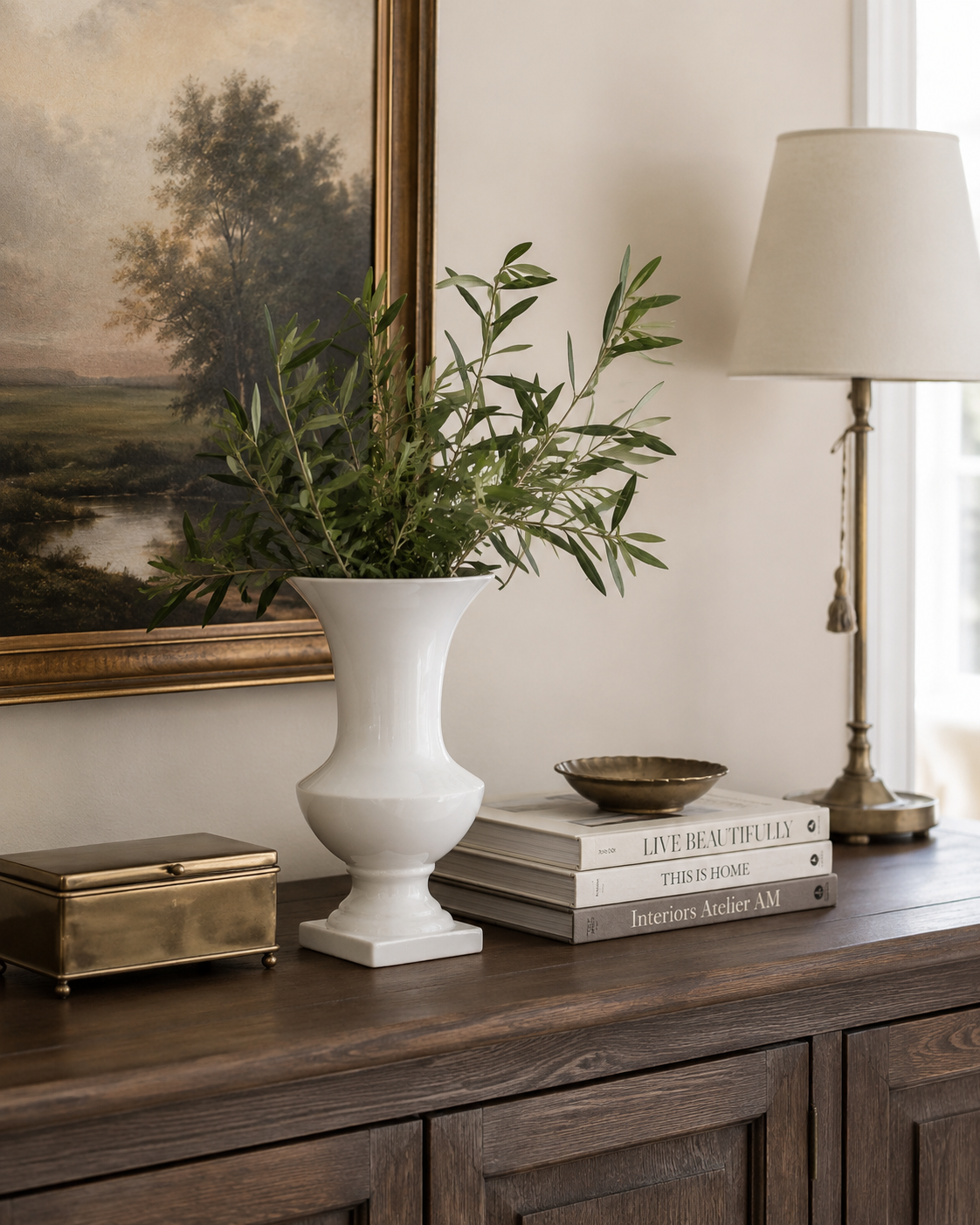 Windsor Large Footed Vase