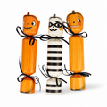 Vintage-Inspired Pumpkin Halloween Crackers | Set of 12