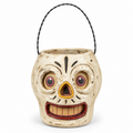 Vintage-Inspired Skeleton Candy Bucket