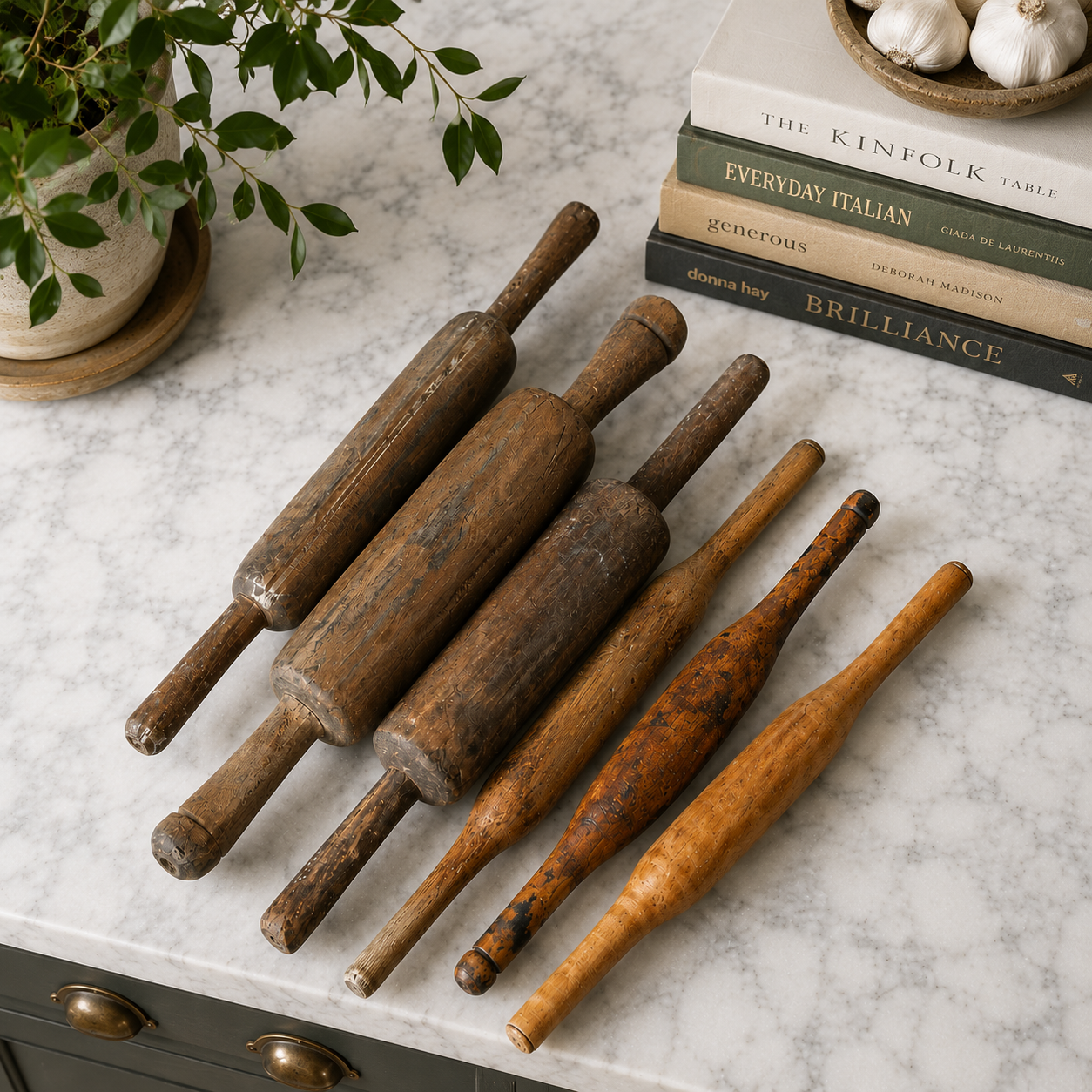Vintage Chapatti Rolling Pin