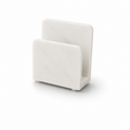 White Marble Napkin Holder
