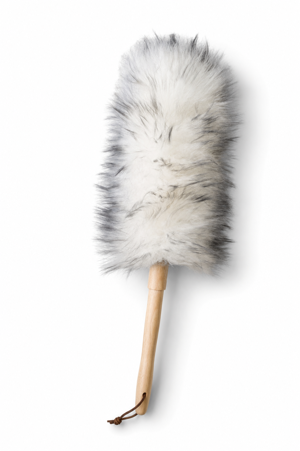Wool Duster with Wooden Handle