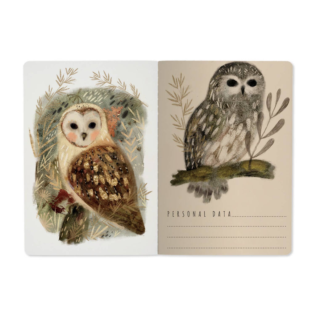 Owls A5 Notebook