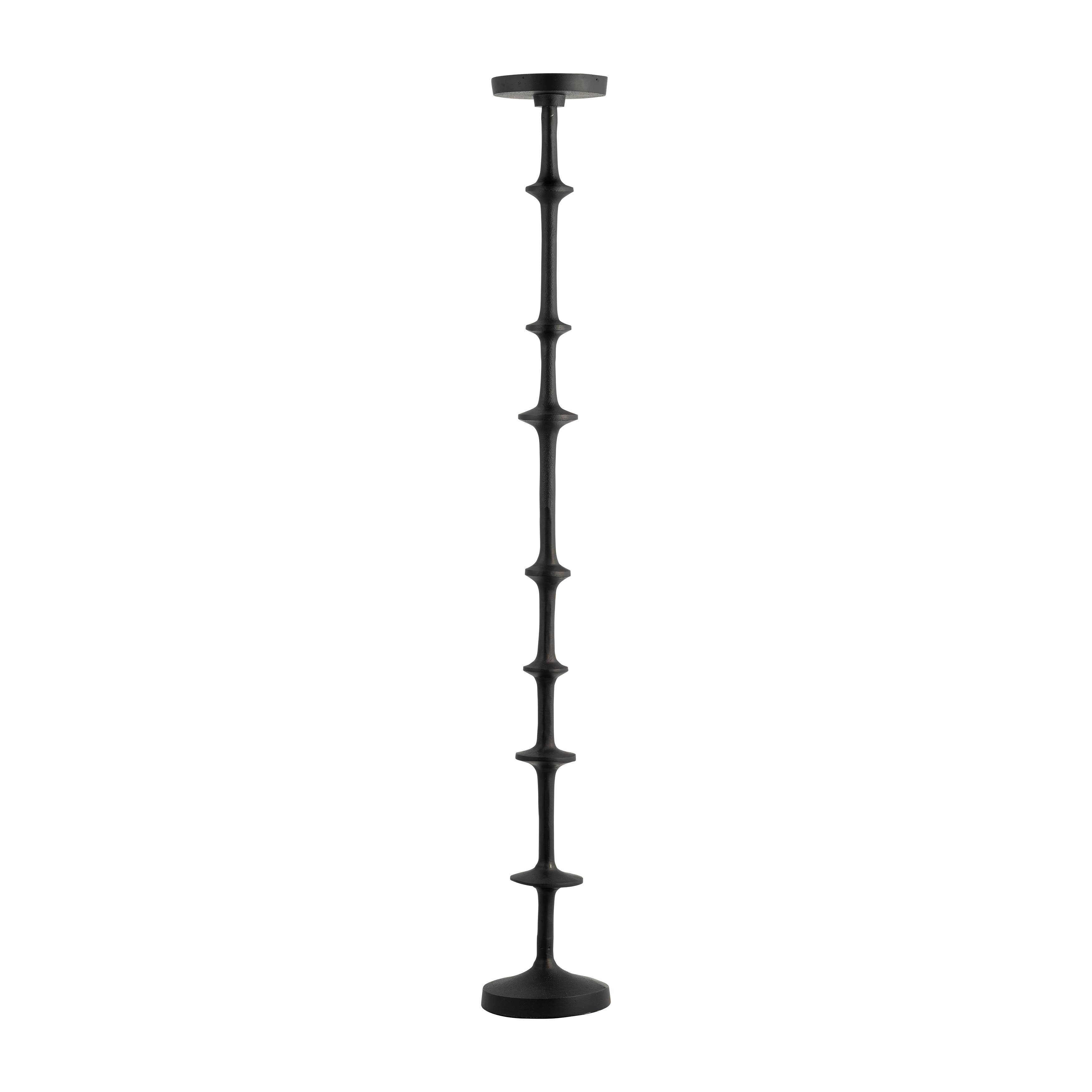 Floor Orb Pillar Candle Holder — 36 in