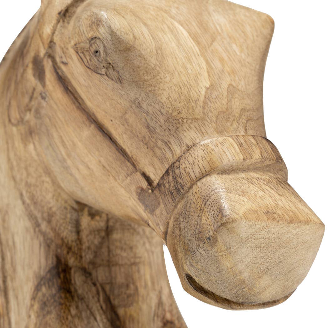 Wood Handcrafted Horse Head