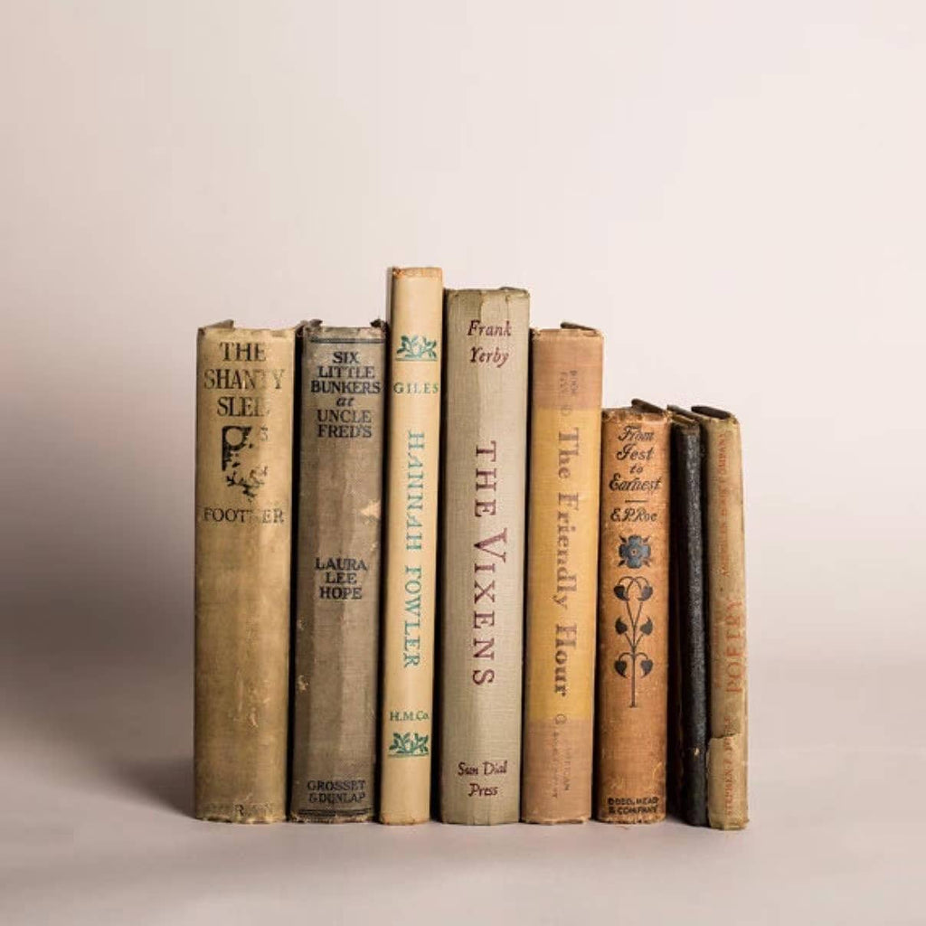Vintage Decorative Books | One-of-a-Kind Finds