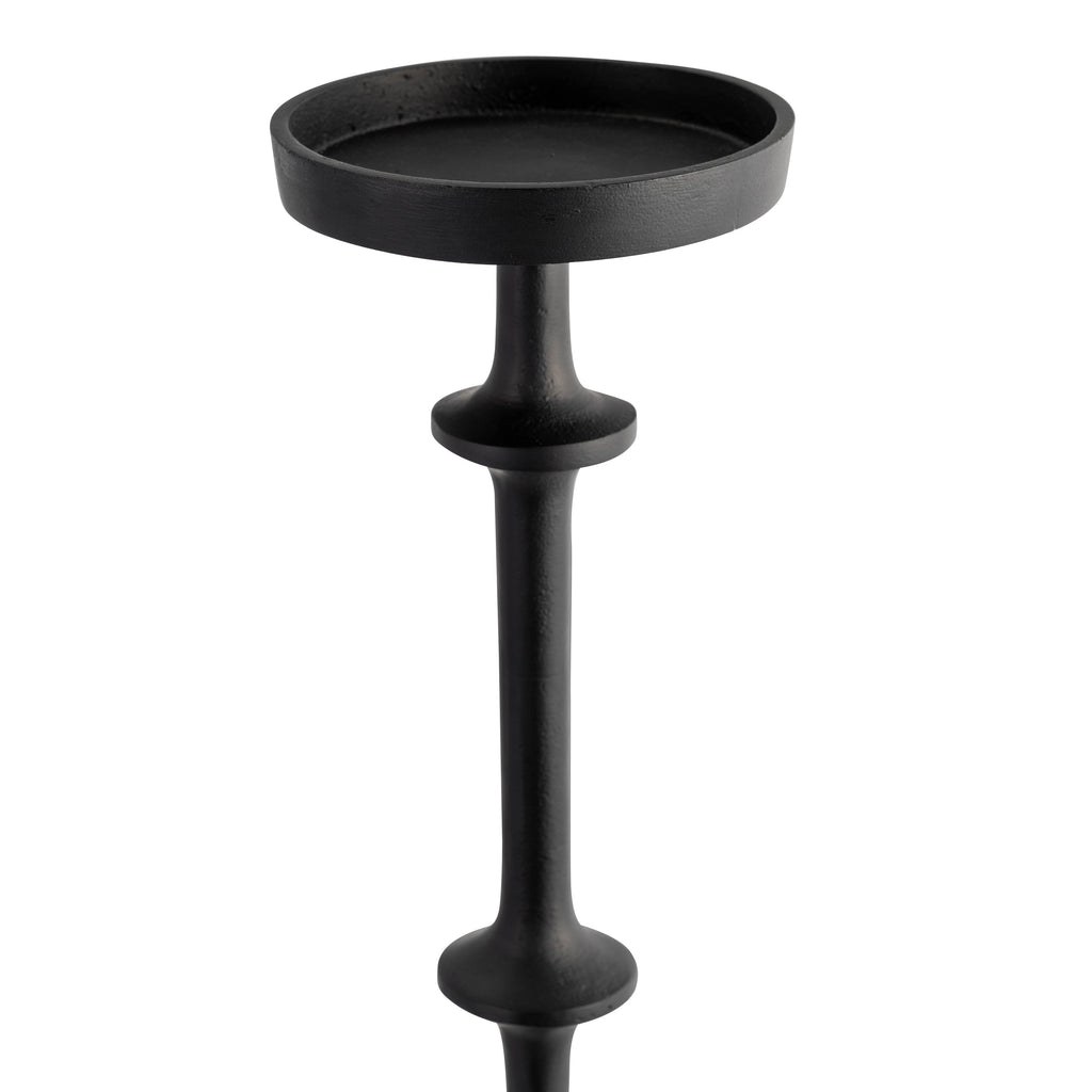 Floor Orb Pillar Candle Holder — 29 in