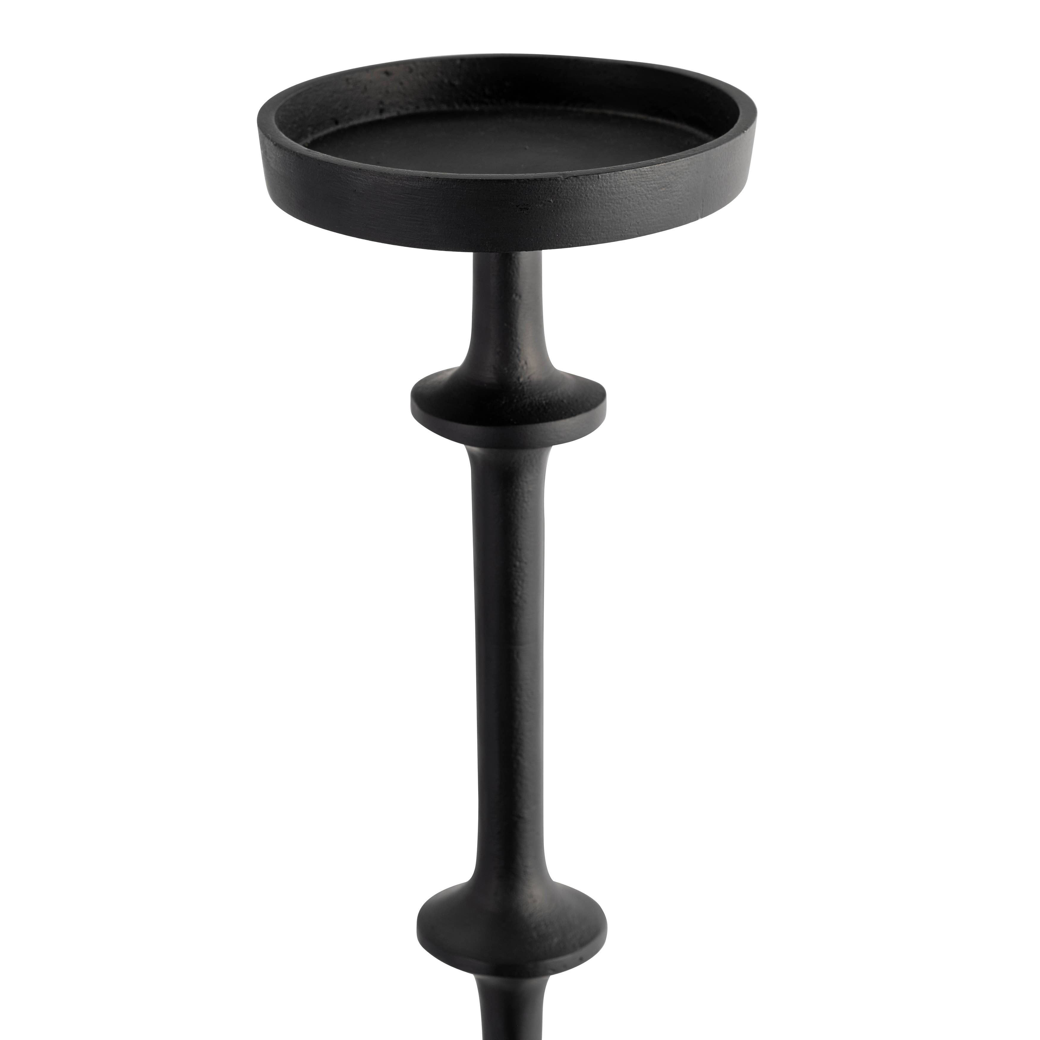 Floor Orb Pillar Candle Holder — 29 in