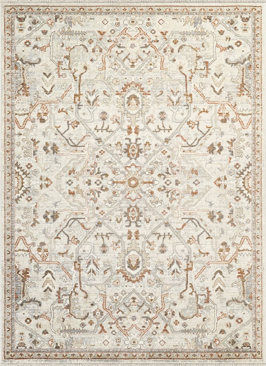 Vintage Tribal Medallion Area Rug