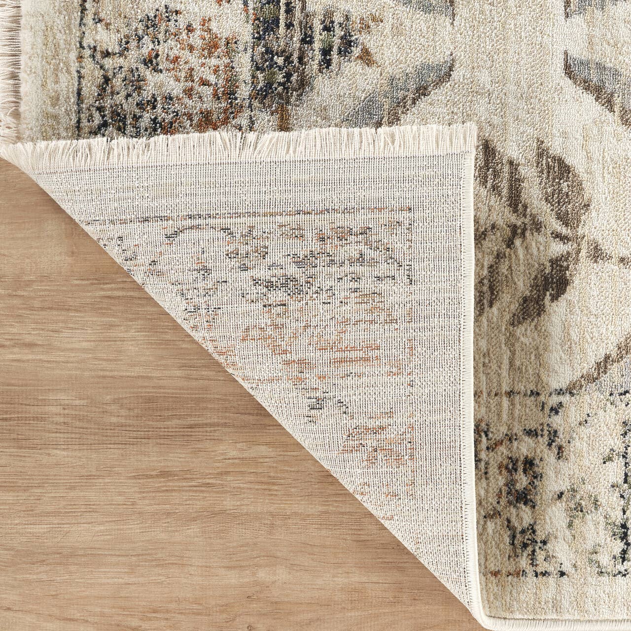 Floral Vintage-Inspired Area Rug