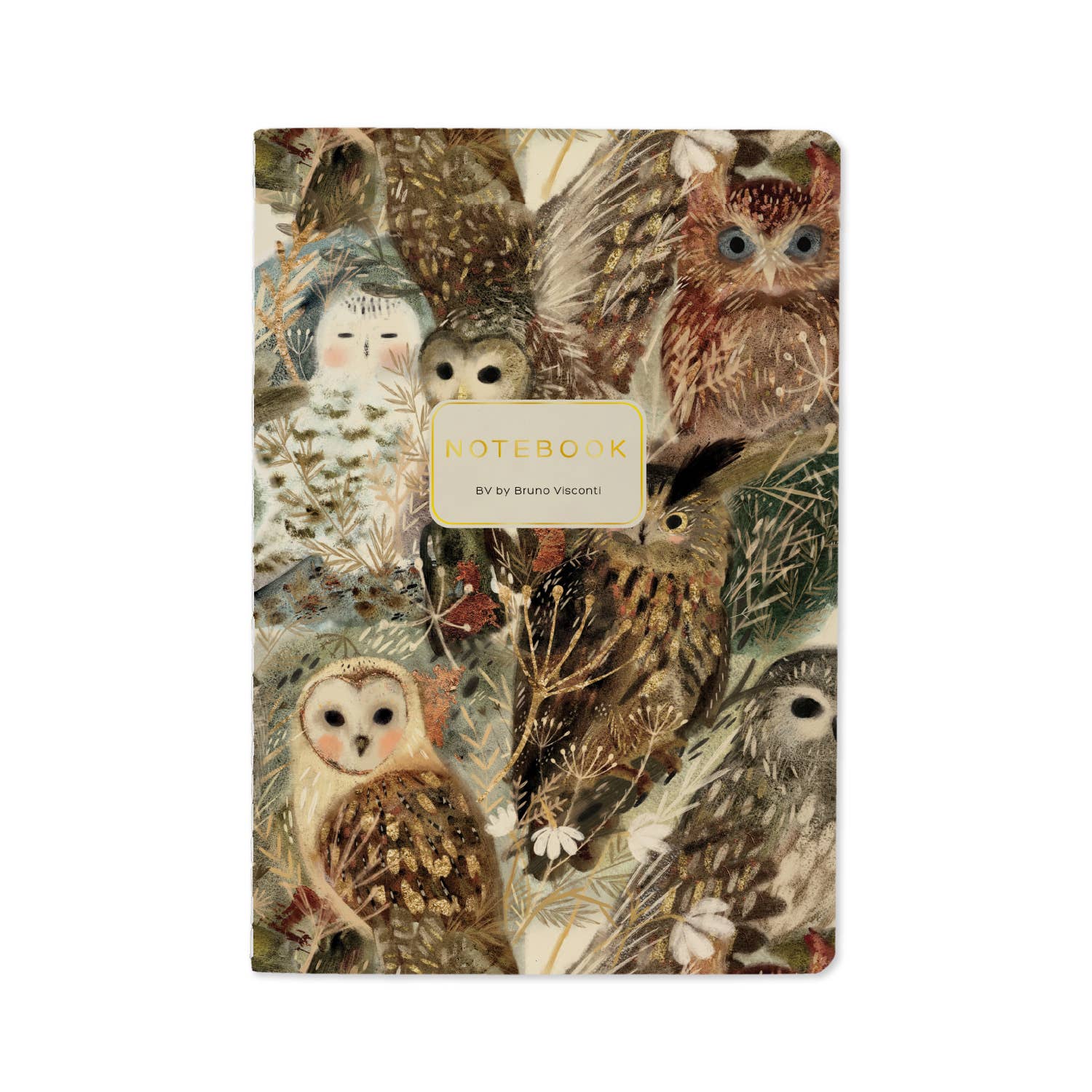 Owls A5 Notebook
