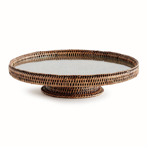 Burma Rattan Serving Stand