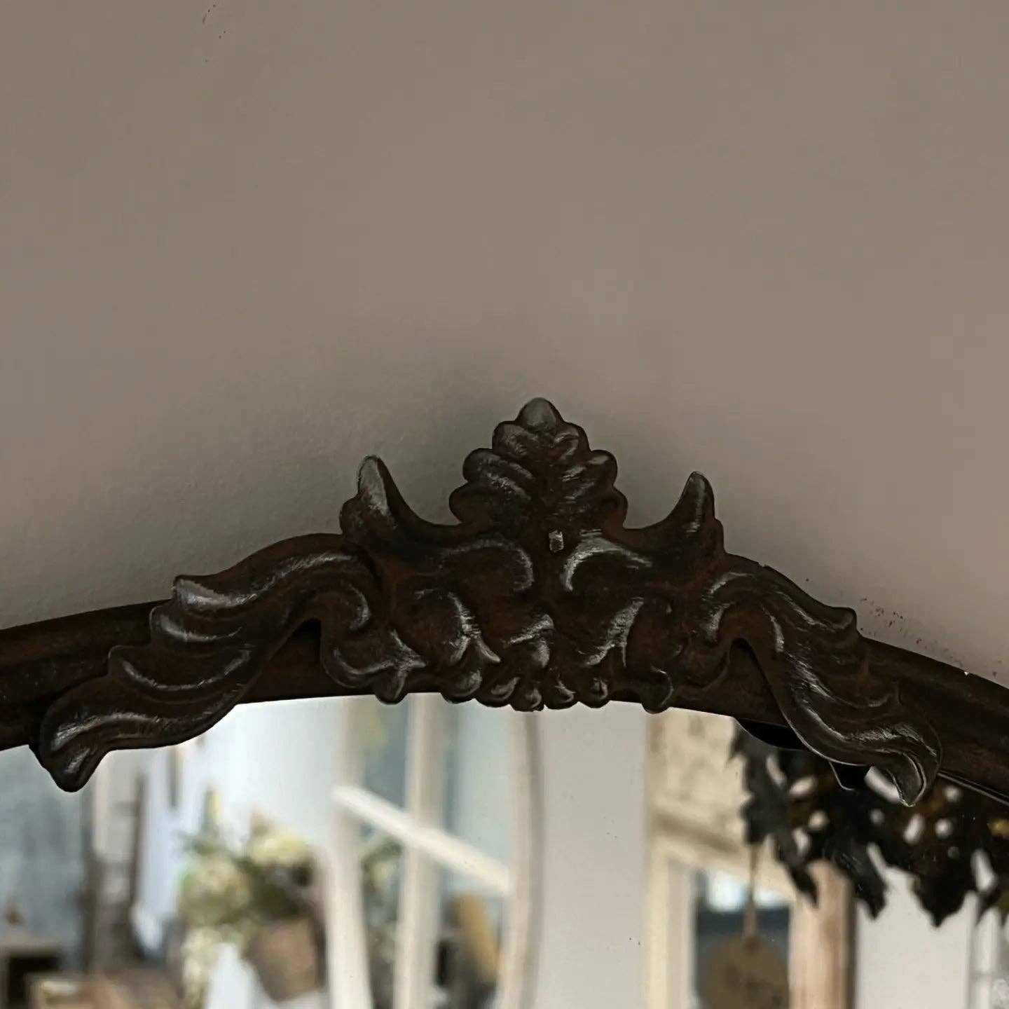 Vintage Iron Frame Mirror