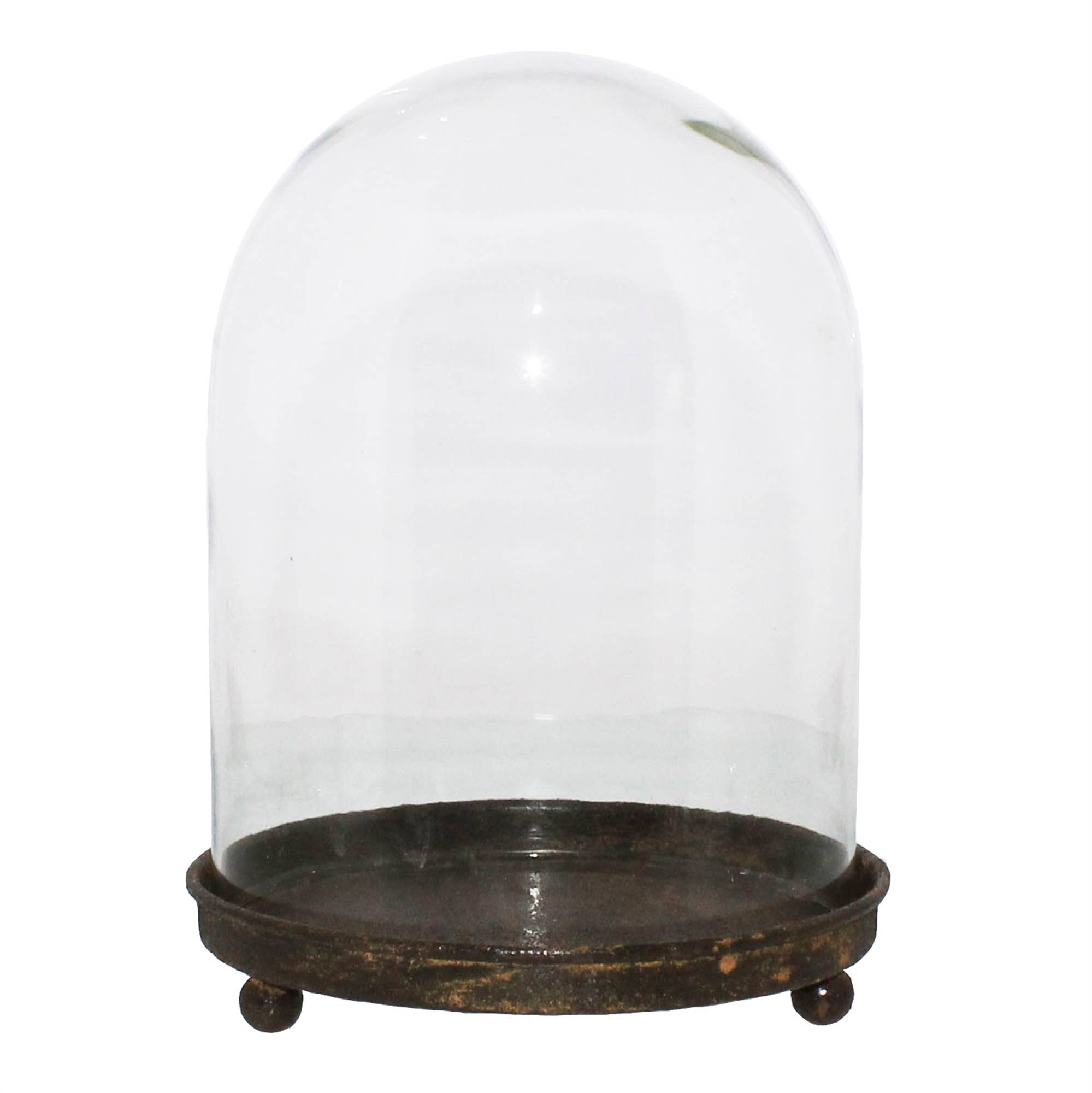 Metal & Glass Cloche