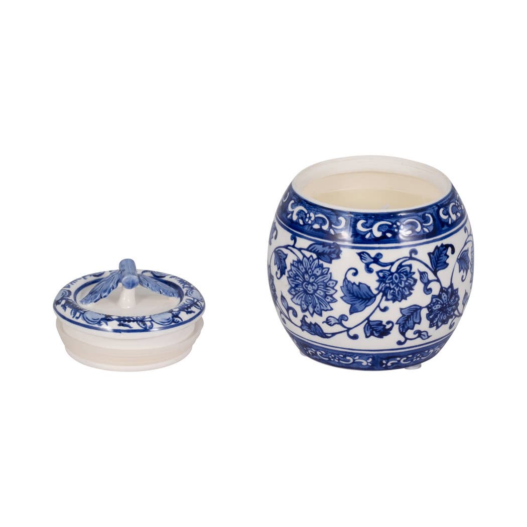 The Peony Chinoiserie Candle — 8.5 Oz