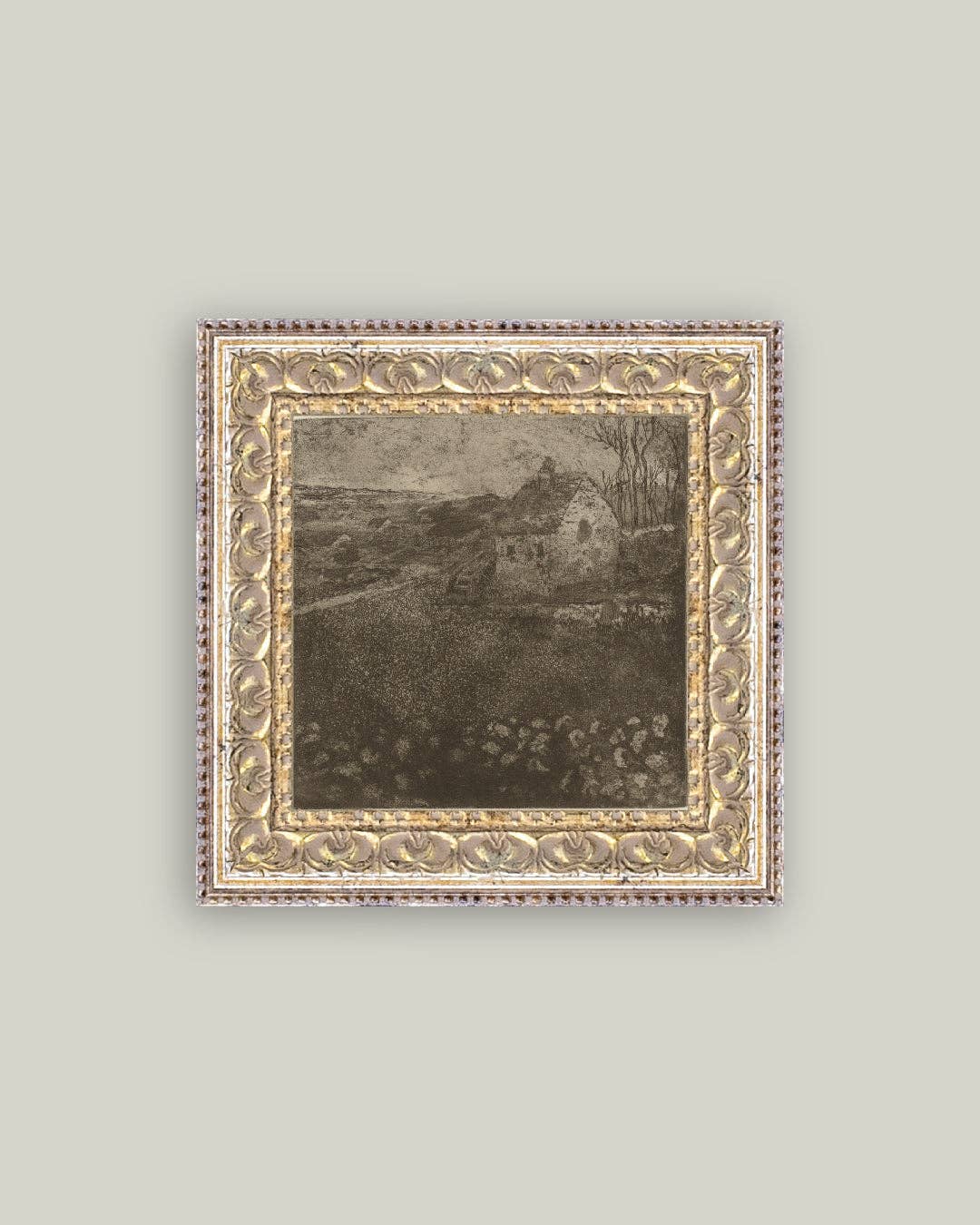 La Masure Framed Antique Art