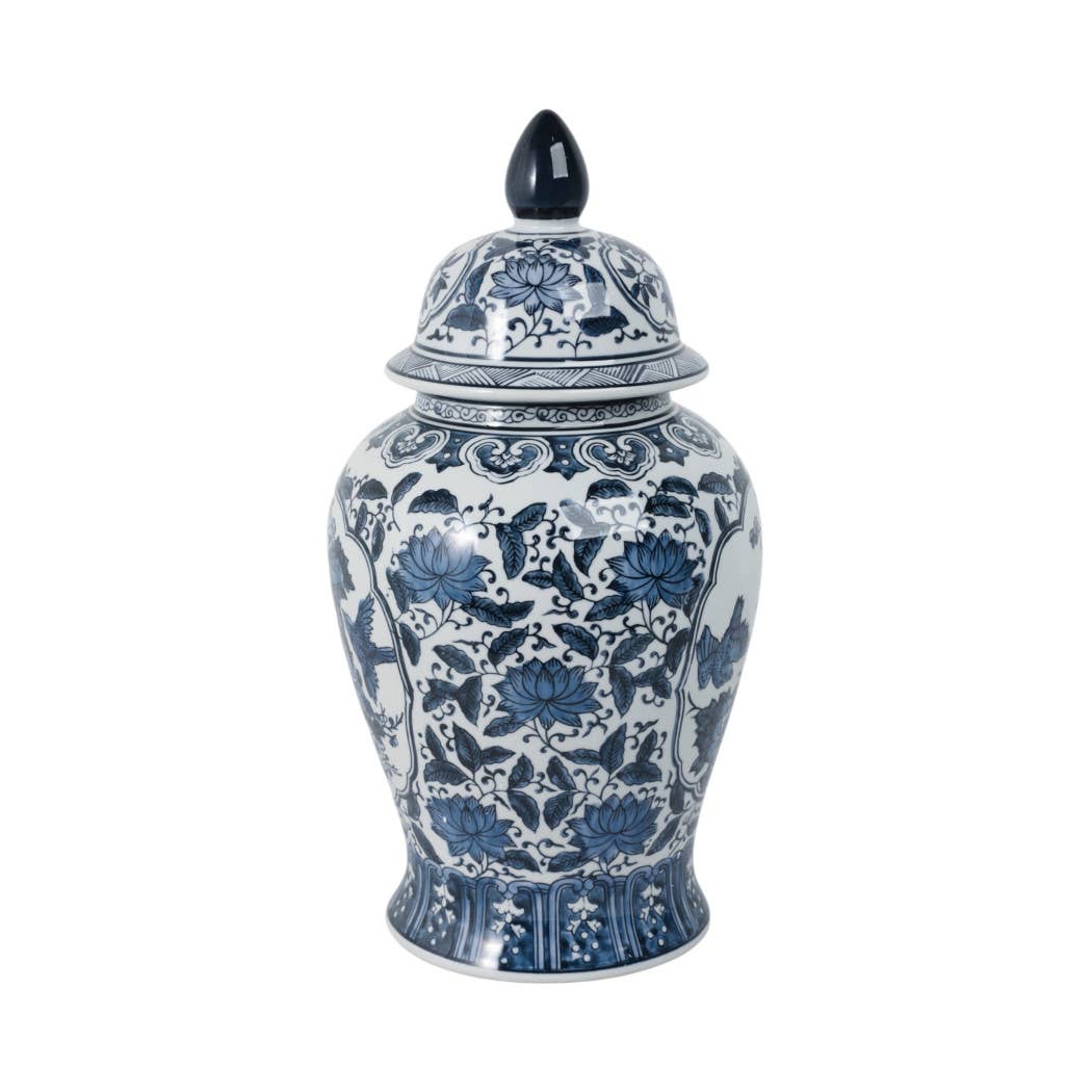 The Grand Flowers Temple Jar