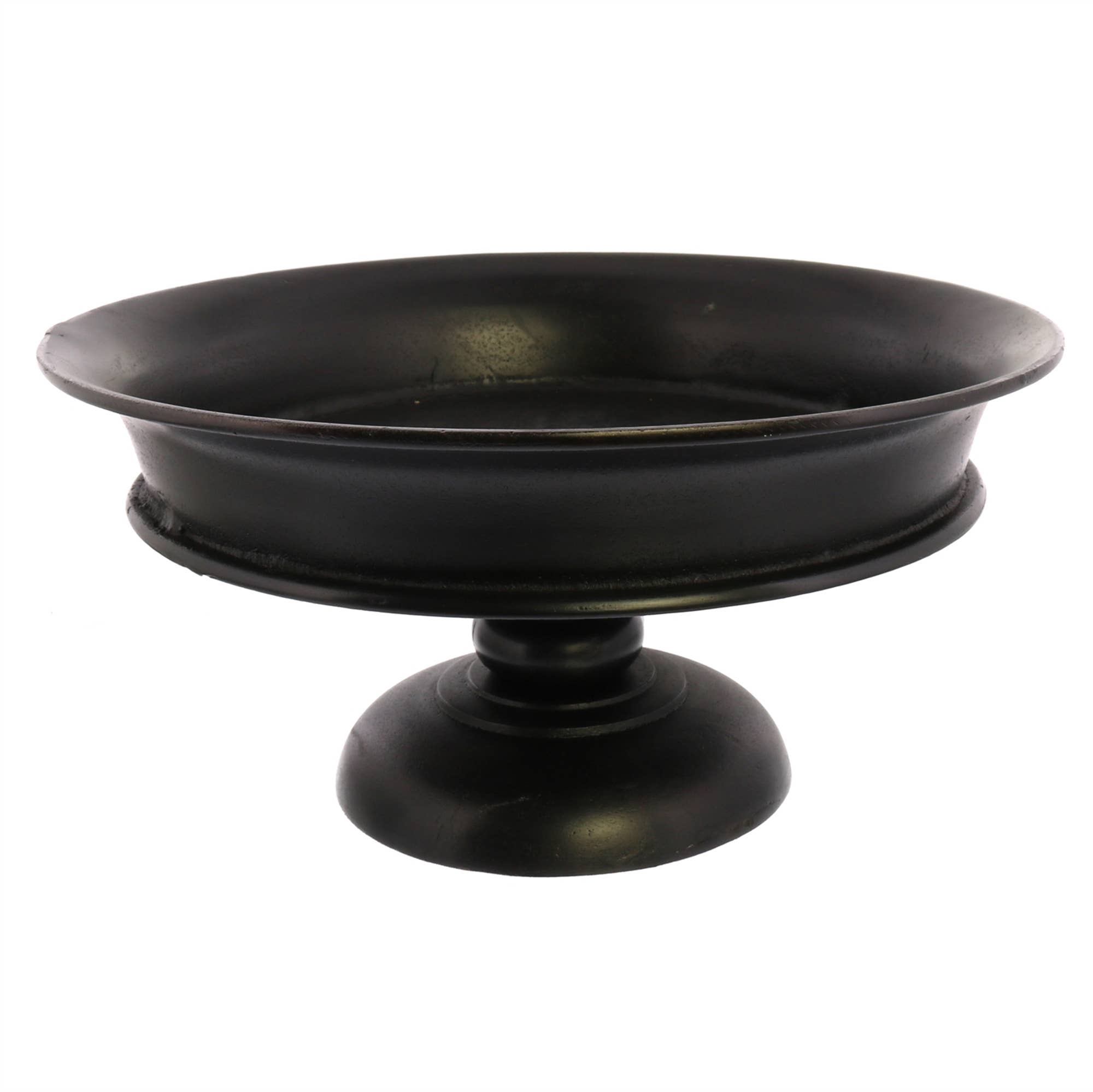Kingston Pedestal Bowl — Large, Bronze