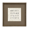 Matted Antique Font Abc Uppercase 1