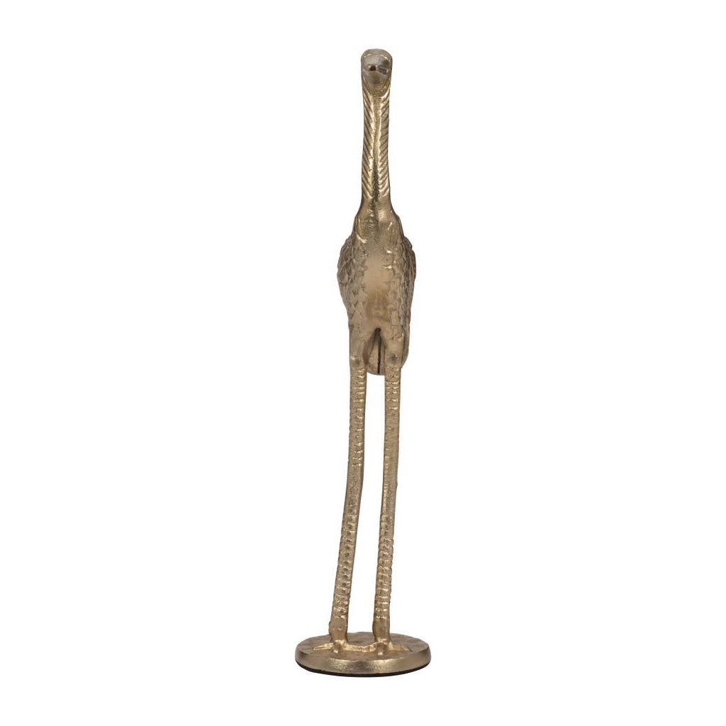 Standing Crane Sculpture