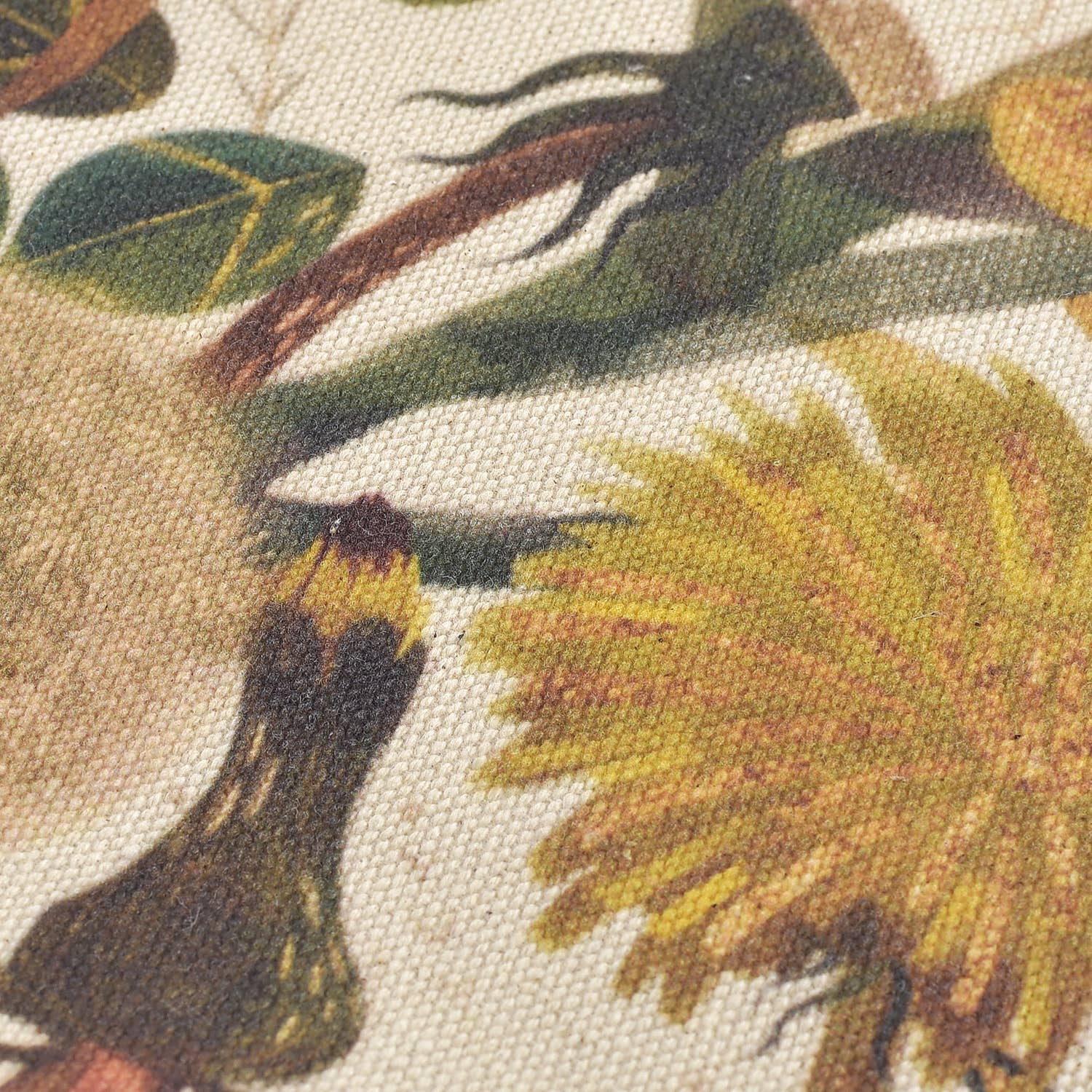 Canvas Shopper Summer Greens