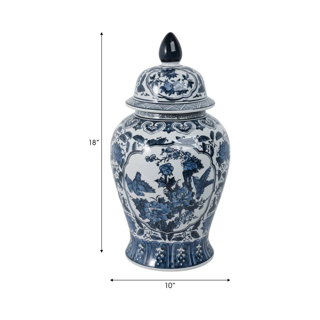 The Grand Flowers Temple Jar